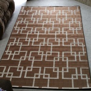 New rug still in plastic